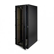 Rack de podea 19 Triton 42U 800x1000mm usa fata sticla panouri laterale/spate detasabile sectiuni pentru ventilatie activa, sectiuni acces cabluri sus/jos/spate IP20 negru
