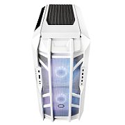 CARCASA Cooler Master HAF 700, Tower, E-ATX, fara sursa, 5xfan, USB 3.2 gen2 Type-C x 1, USB 3.2 gen 1 x 4, audio, mic, LED controller ARGB, , PSU shroud, 8 sloturi expansiune, iluminare , alb,  H700-WGNN-S00  (timbru verde 0.48lei)