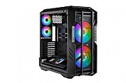 CARCASA Cooler Master HAF 700, Tower, E-ATX, fara sursa, 5xfan, USB 3.2 gen2 Type-C x 1, USB 3.2 gen 1 x 4, audio, mic, LED controller ARGB, , PSU shroud, 8 sloturi expansiune, iluminare , gri,  H700-IGNN-S00  (timbru verde 0.48lei)