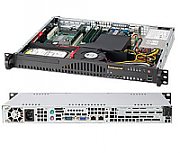 Supermicro SC512-203B Cabinet metalic Negru 200 W