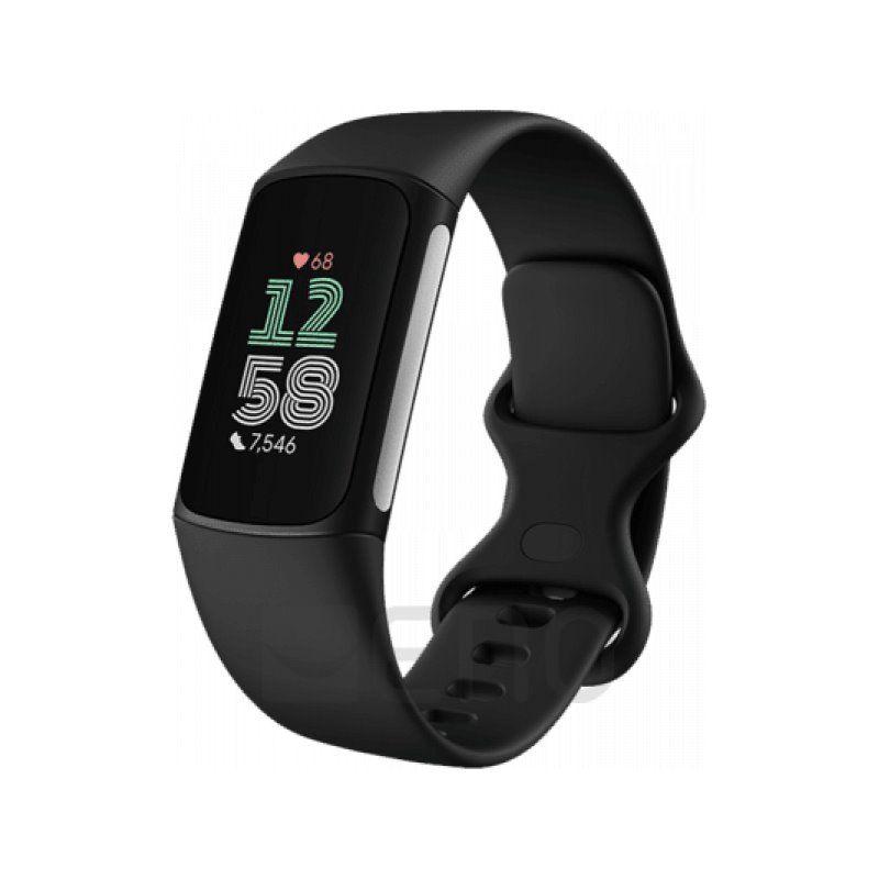 Fitbit Charge 6 OLED Wristband Activity Tracker obsidian/aluminium black_1
