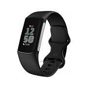Fitbit Charge 6 OLED Wristband Activity Tracker obsidian/aluminium black