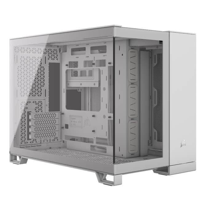CORSAIR 2500X Tempered Glass mATX Mid-Tower White