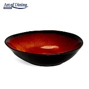 BOL OVAL CERAMICA 20 CM, VULCANO, ART OF DINING BY HEINNER