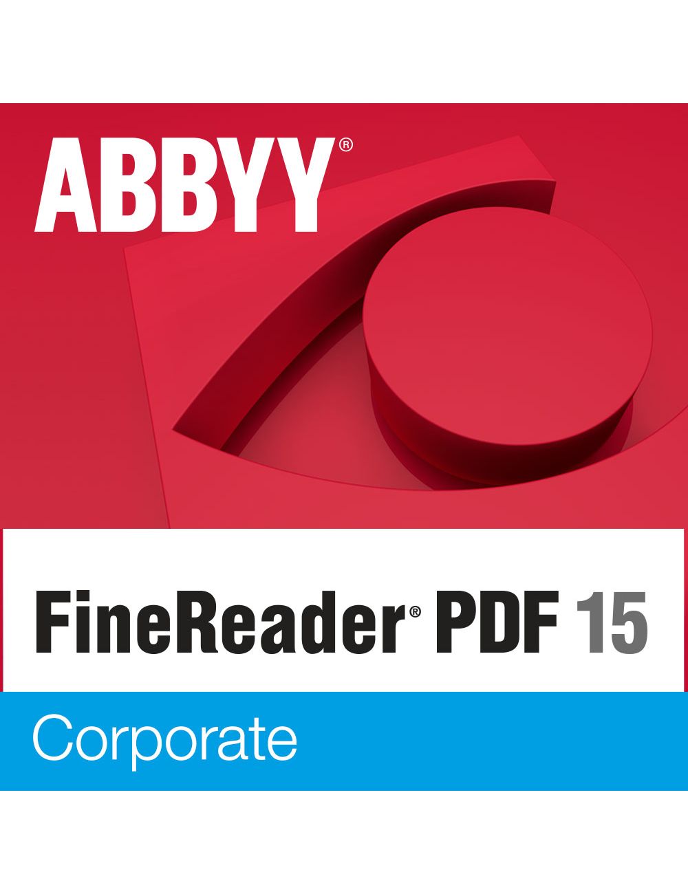 ABBYY FineReader PDF Corporate, Single User License (ESD), GOV/NPO/EDU, Subscription 1y