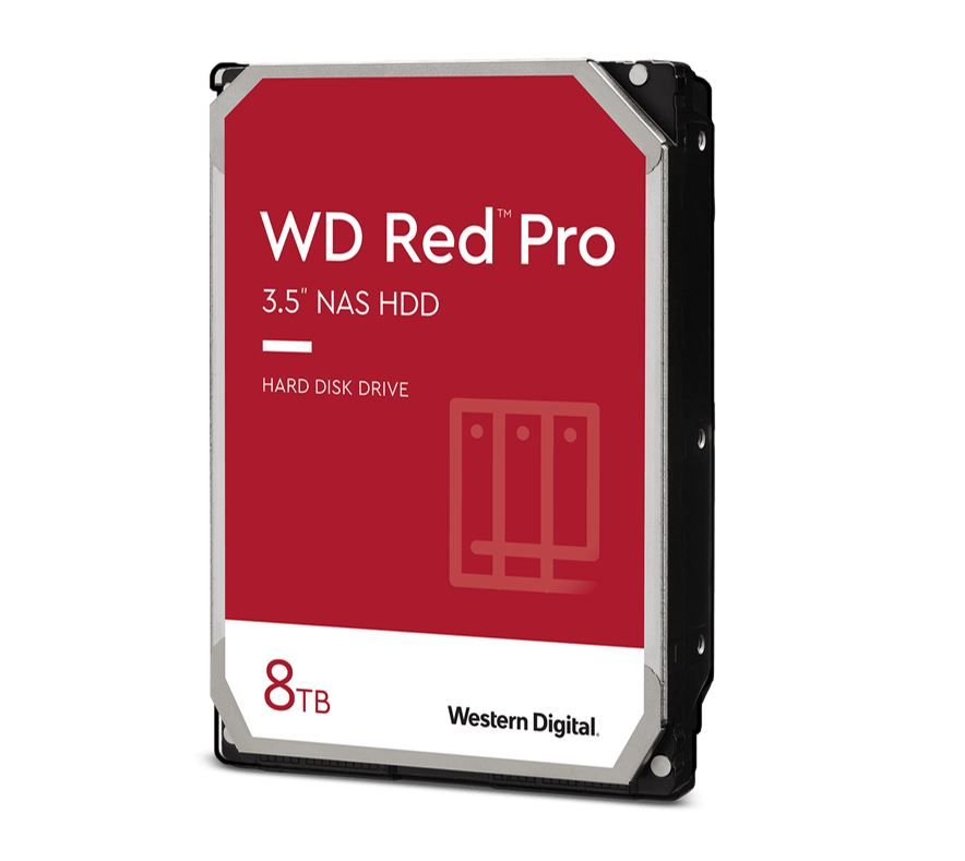 HDD SATA 8TB 6GB/S 256MB/RED PRO WD8005FFBX WDC_1