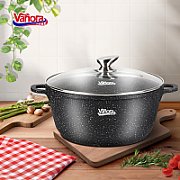 SEMIOALA ALUMINIU TURNAT 28x12.5CM, 7.6L, CLASSIC, VANORA HOME