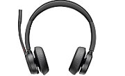 Poly Voyager 4320 UC Stereo USB-A Headset +BT700 USB-A Adapter +Charging Stand