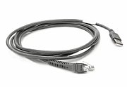 Zebra CBA-U21-S07ZBR - Black - 2.1 m - USB - EAS - Male - Male (CBA-U21-S07ZBR)