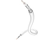 Cablu antena coaxial  Audioquest HD6 Carbon, 5% Argint, 75Ohmi (vanzare la metru) - alb