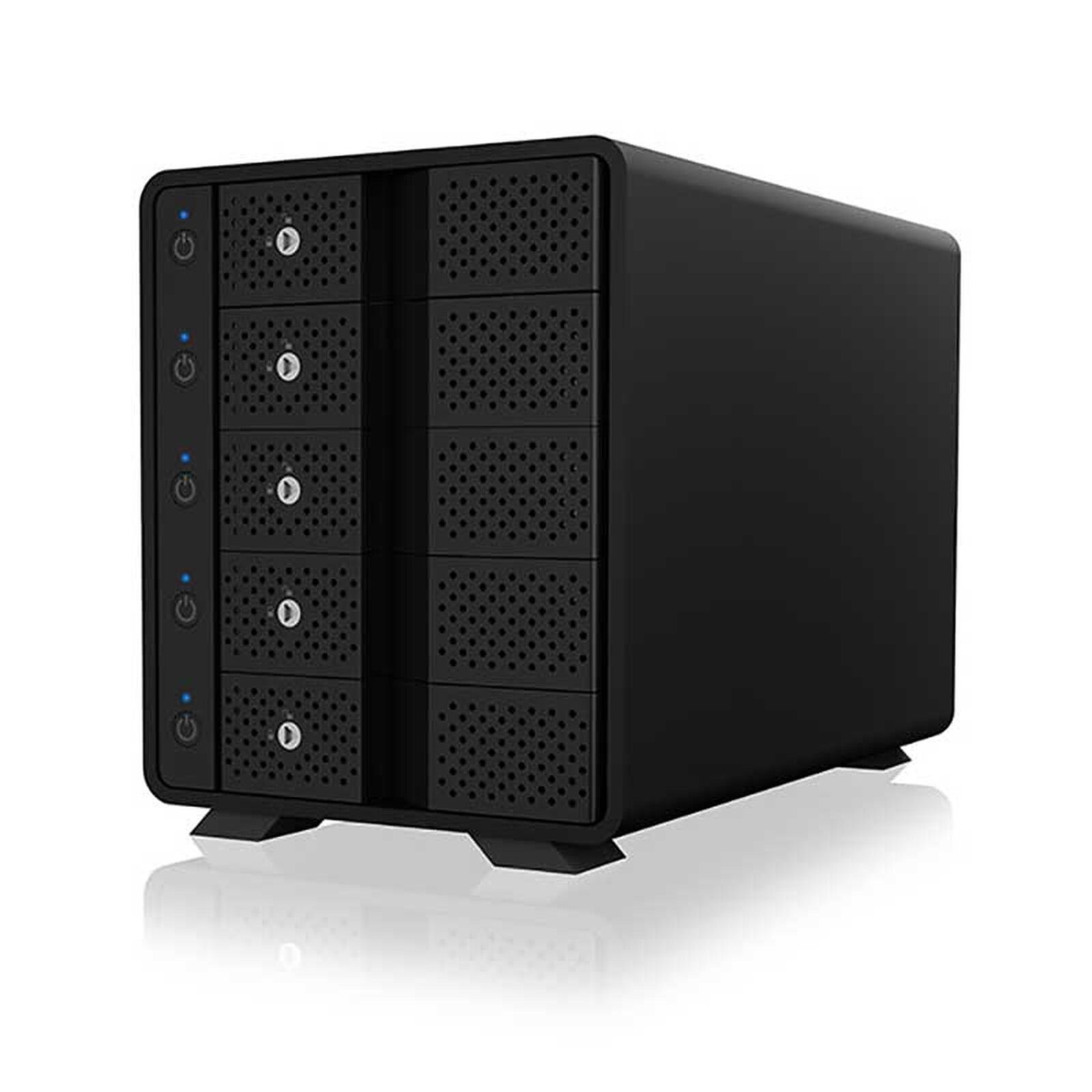 ICYBOX IB-3810-C31 External Enclosure 3.5inch HDD 10bay Case SATA I/II/III USB 3.1 RAID Black_2