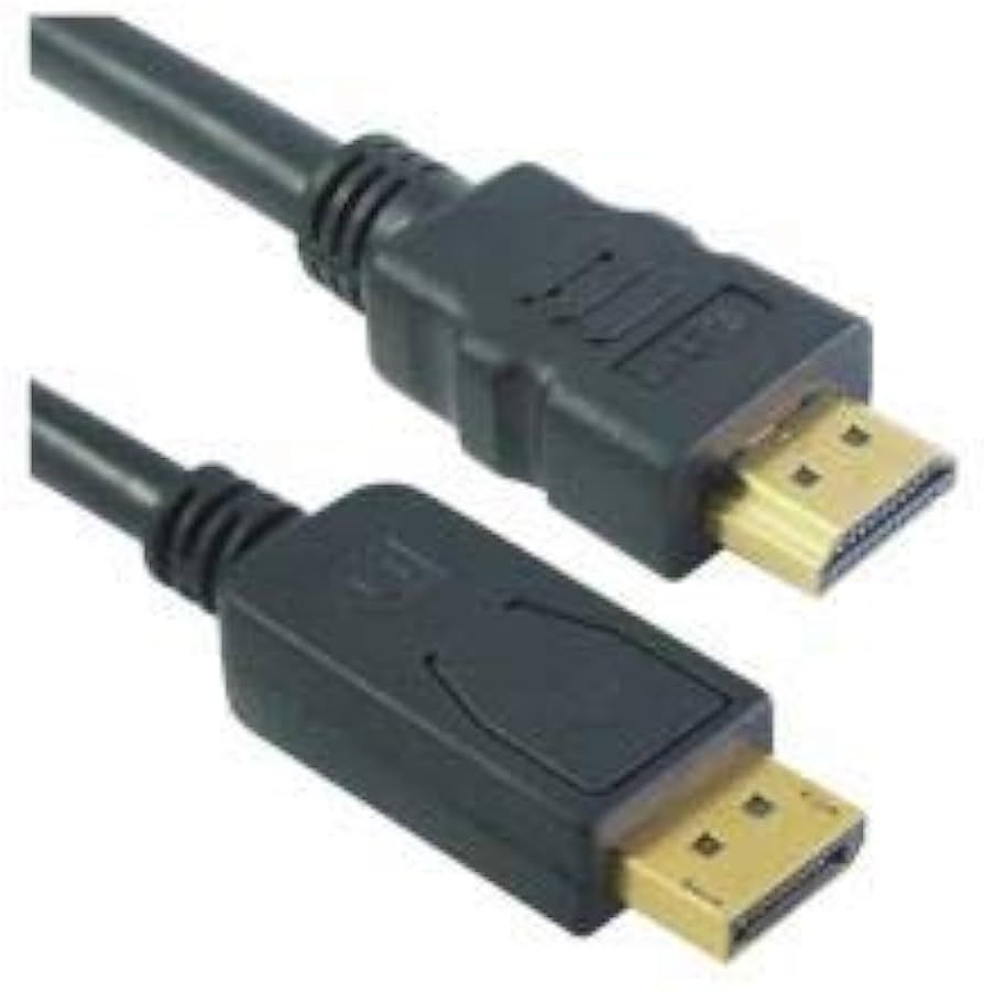 3M DP HDMI CABLE M-M BLACK/M/M GOLD FULL HD