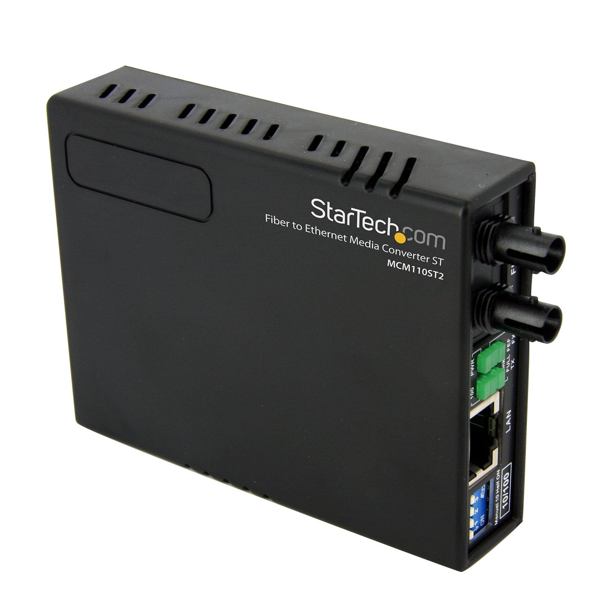 MM FIBER MEDIA CONVERTER ST/IN