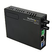 MM FIBER MEDIA CONVERTER ST/IN