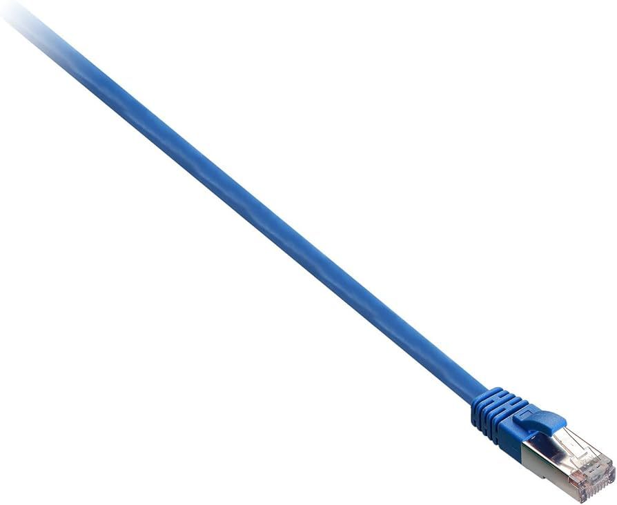 CAT6 ETHERNET BLUE UTP 50CM/RJ45 100 COPPER SNAGLESS