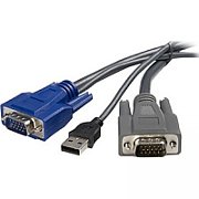 10 FT USB VGA 2-IN-1 KVM CABLE/.