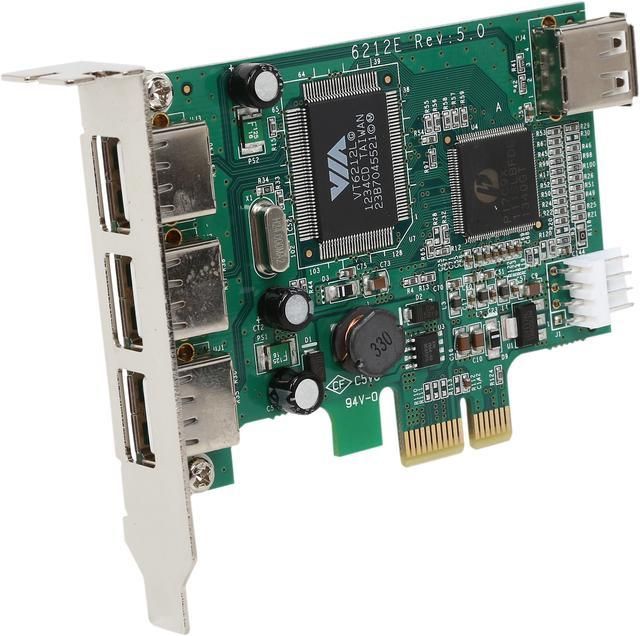 4 PORT LP PCIE USB CARD/.