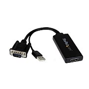 VGA TO HDMI ADAPTER W/ AUDIO/.