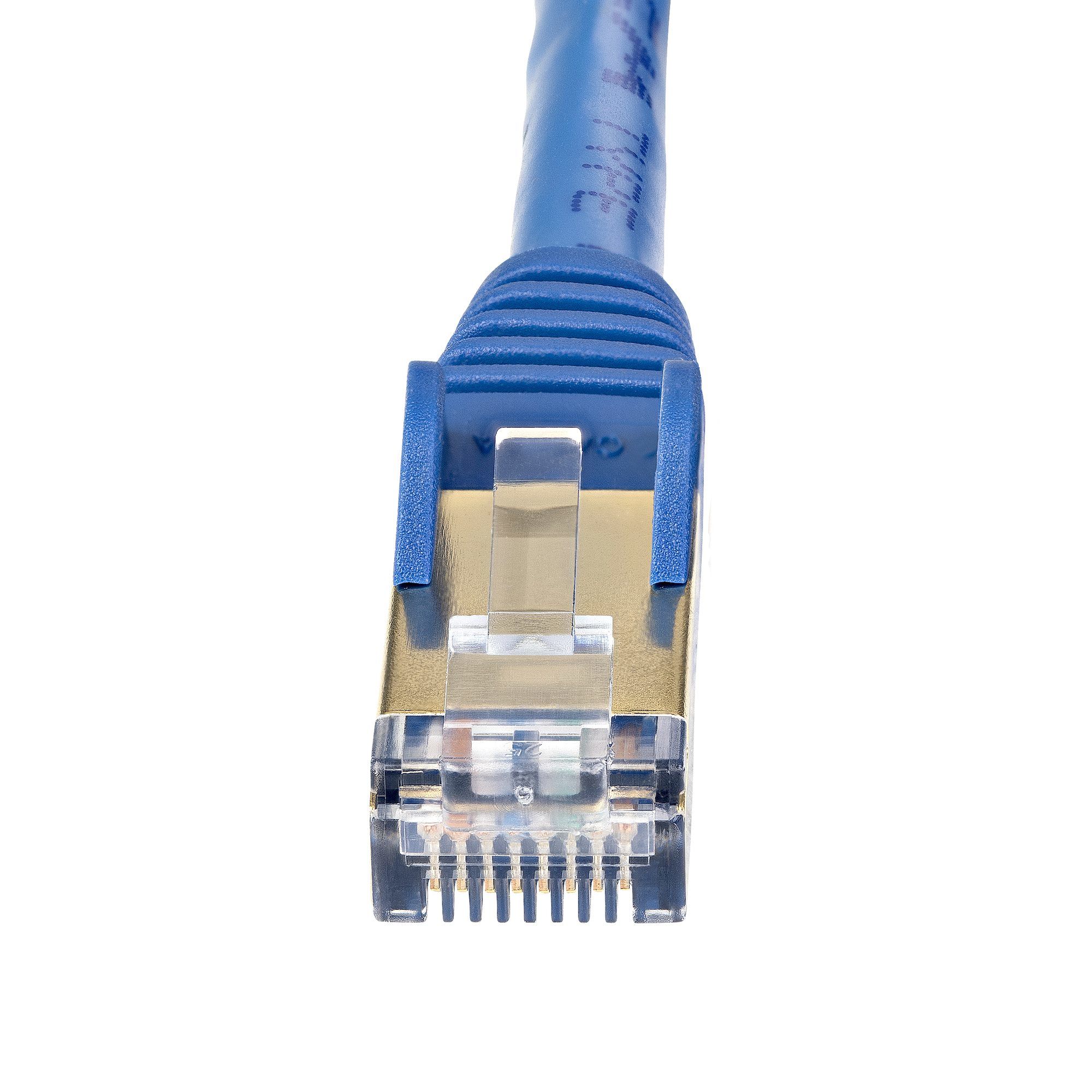 1.5 M CAT6A CABLE BLUE/SNAGLESS - SHIELDED COPPER WIRE