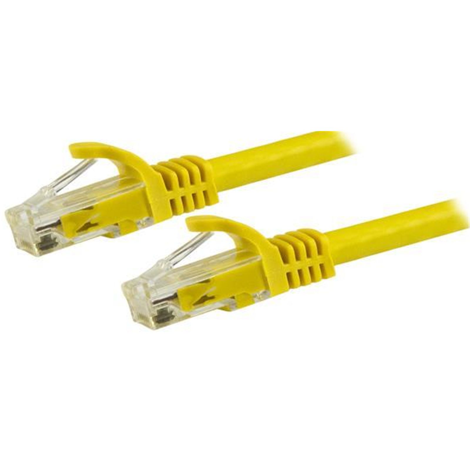 7.5 M CAT6 CABLE - YELLOW/SNAGLESS - 24 AWG COPPER WIRE
