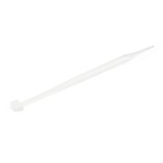 100 PACK 4 CABLE TIES -WHITE/NYLON ZIP TIE WRAPS UL TAA