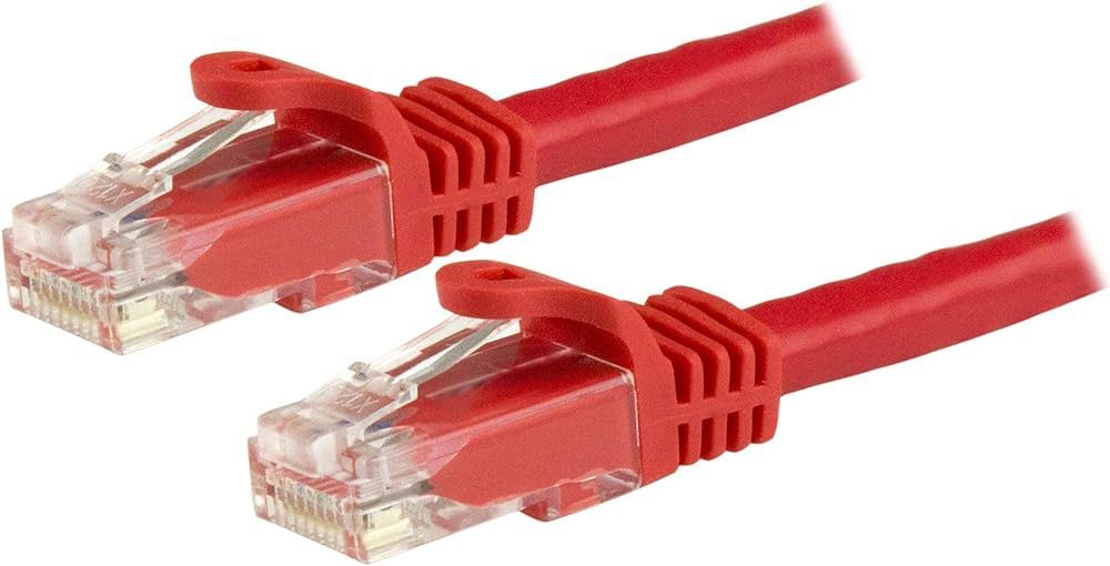 1M RED CAT6 PATCH CABLE/.