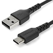 1 M USB 2.0 TO USB C CABLE/CABLE BLACK ARAMID FIBER