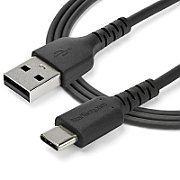 1 M USB 2.0 TO USB C CABLE/CABLE BLACK ARAMID FIBER
