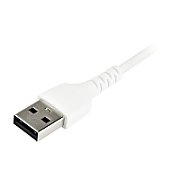 1 M USB 2.0 TO USB C CABLE/CABLE WHITE ARAMID FIBER