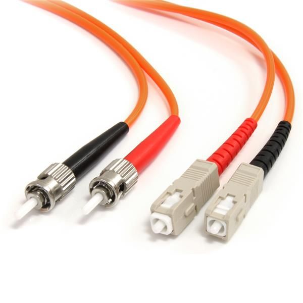 2M FIBER PATCH CABLE ST - SC/.