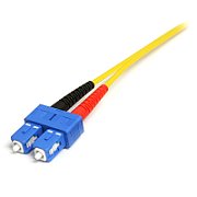 4M LC TO SC FIBER PATCH CABLE/.