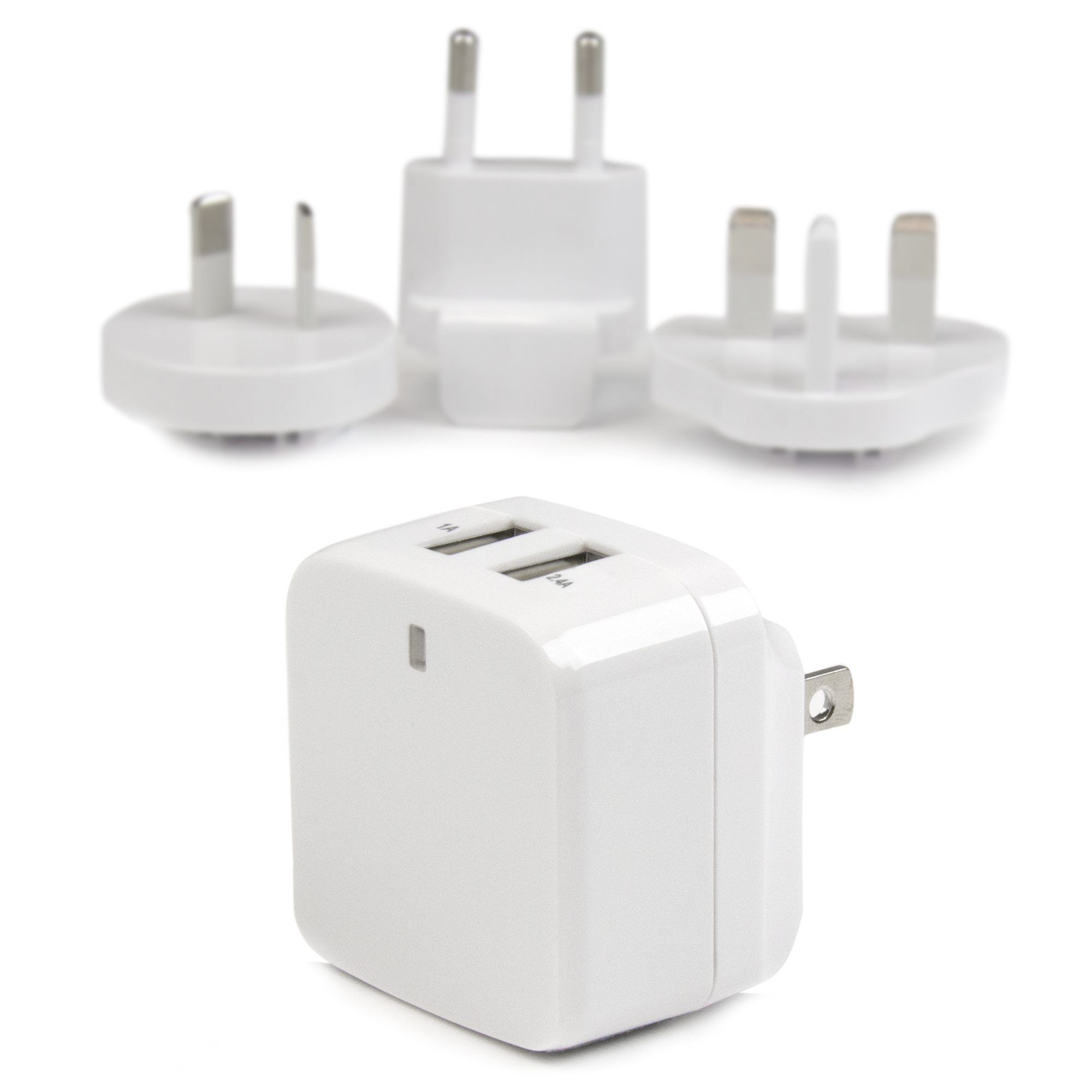 2X USB WALL CHARGER 17W / 3.4A/.