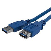 1M BLUE USB 3 EXTENSION CABLE/.