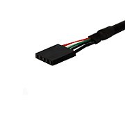 PANEL MOUNT USB CABLE A/HEADER/.