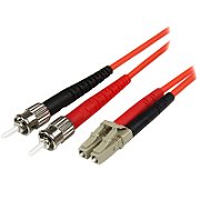 1M MM FIBER PATCH CABLE LC ST/.