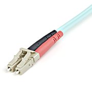1M AQUA FIBER PATCH CABLE/.