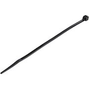 100 PACK 6 CABLE TIES -BLACK/NYLON ZIP TIE WRAPS UL TAA