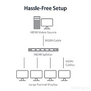 4 PORT 4K HDMI SPLITTER/.