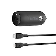 CCA004BT1MBK-B5 BELKIN 30W/USB-C PD CAR CHARGER WITH PPS TE