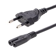 LAPTOP POWER CORD - 18 AWG/EU PLUG TO C7 - 18AWG