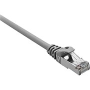 CAT7 FSTP 1M GREY RAW PATCH/CABLE RJ45 W/ METAL SHIELDED