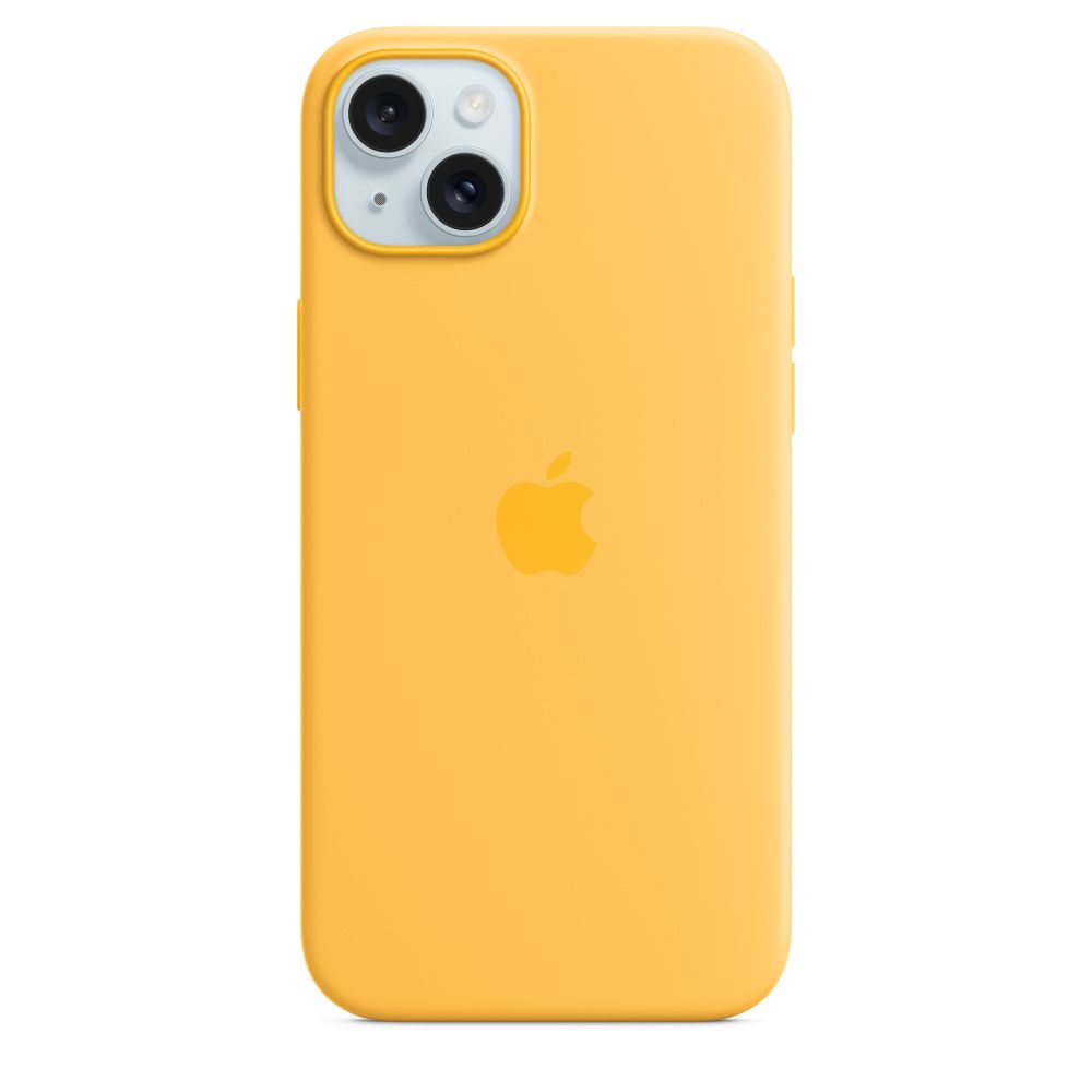 IPHONE 15 PLUS SILICONE CASE/WITH MAGSAFE SUNSHINE