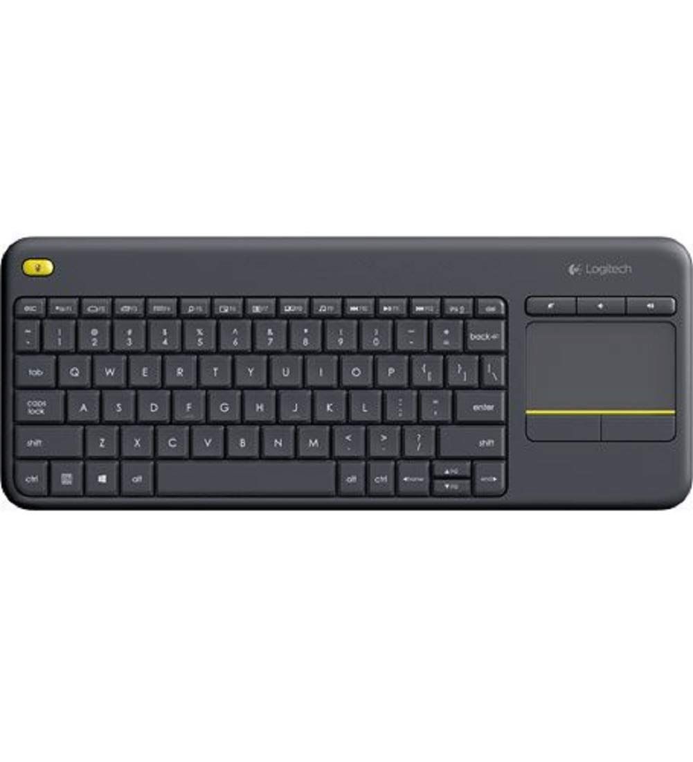 WIRELESS TOUCH KEYBOARD K400/PLUS BLACK (CZECH)