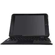 UNLTD KBD FOLIO GERMAN APPLE/IPAD 8/7 GEN BLACK CRYSTAL CLEAR