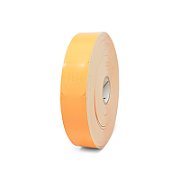Wristband, Polypropylene, 1x10in (25.4x254mm) Direct thermal, Z-Band Fun, Adhesive closure, 1in (25.4mm) core, 350/roll, 4/box, Orange