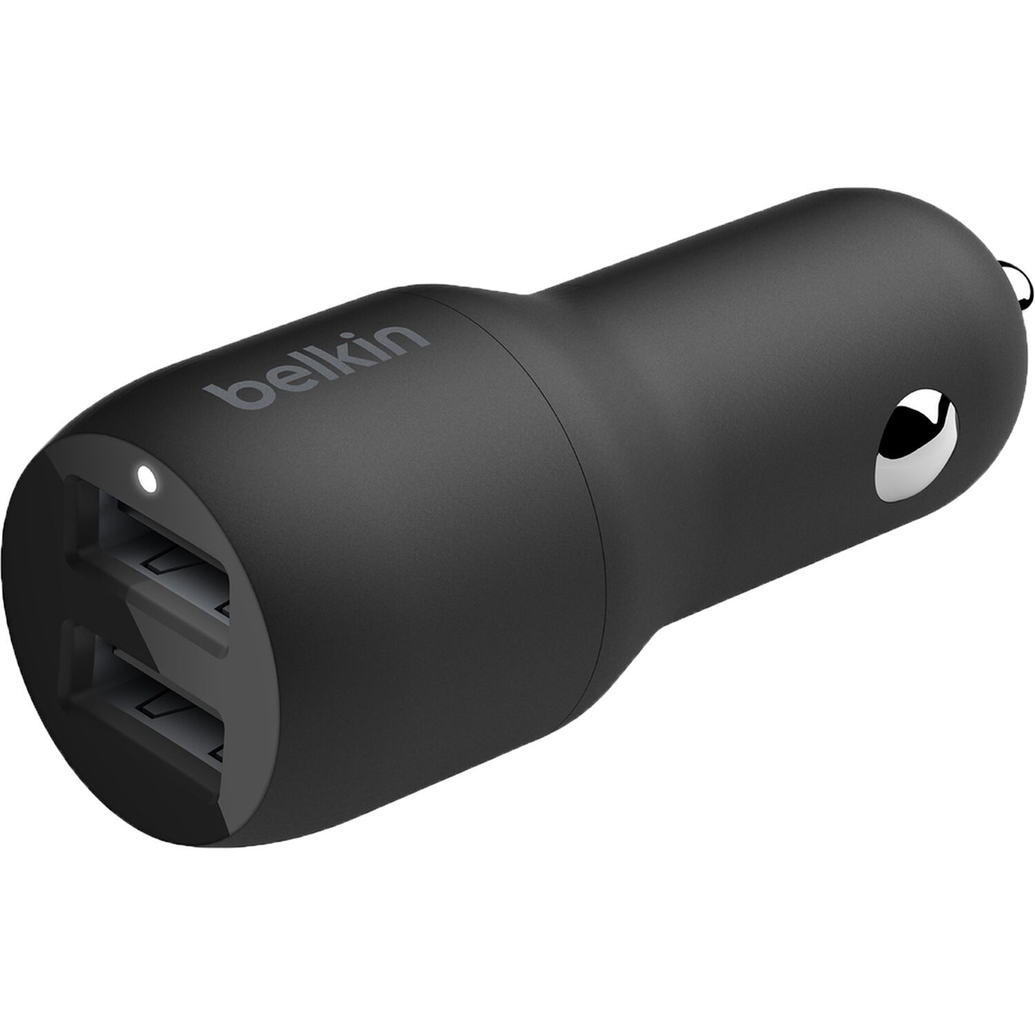BELKIN CAR CHARGER/DUAL USB-A 24W BLACK