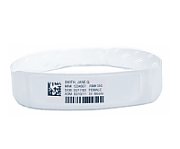 Wristband, PolyPro/PET, 3 x 11in (76x279mm) DT, Z-Band Fusion, Adhesive Closure, Adult w/ Label, 200/roll, 5 rolls/case, 5 OD
