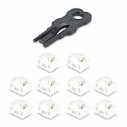 RJ45 PORT LOCKS - 10 PACK/.