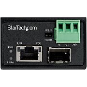 30W POE+ FIBER TO ETHERNET/MEDIA CONVERTER