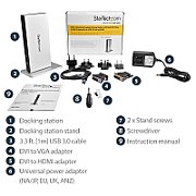 USB 3.0 LAPTOP DOCKING STATION/.